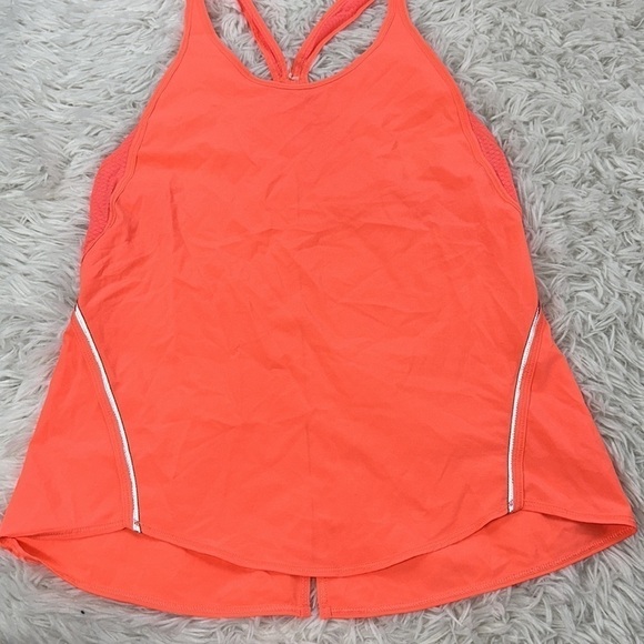 Lululemon Real Quick Singlet Very Light Flare - Picture 4 of 5